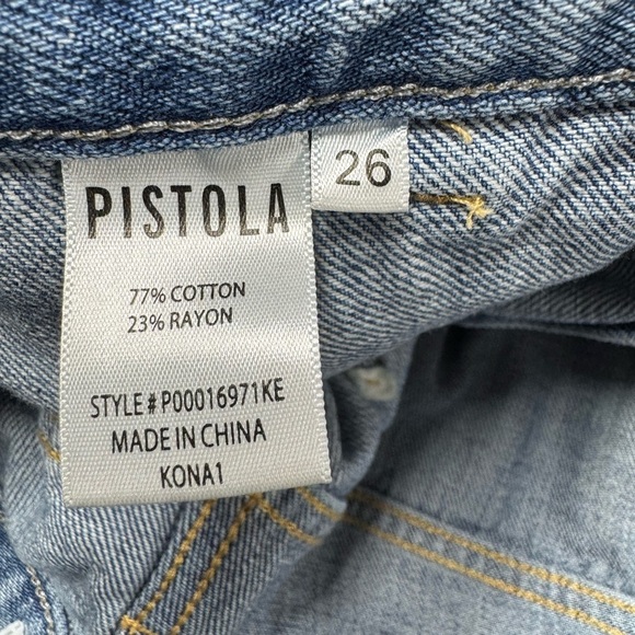 PISTOLA Ruby Utility High Rise Palazzo Jeans Kona 26 - Picture 12 of 12